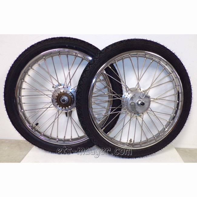 Roue complète Peugeot 103 VOGUE (paire)