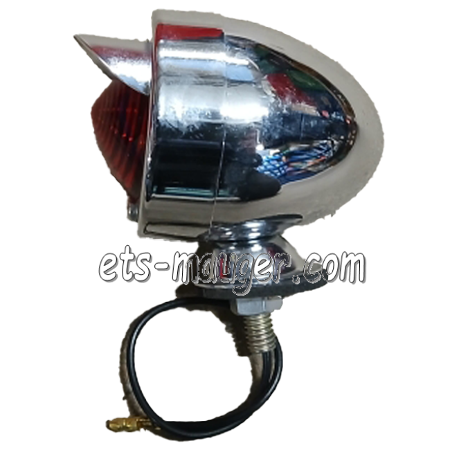 Feu chrome rouge avec casquette