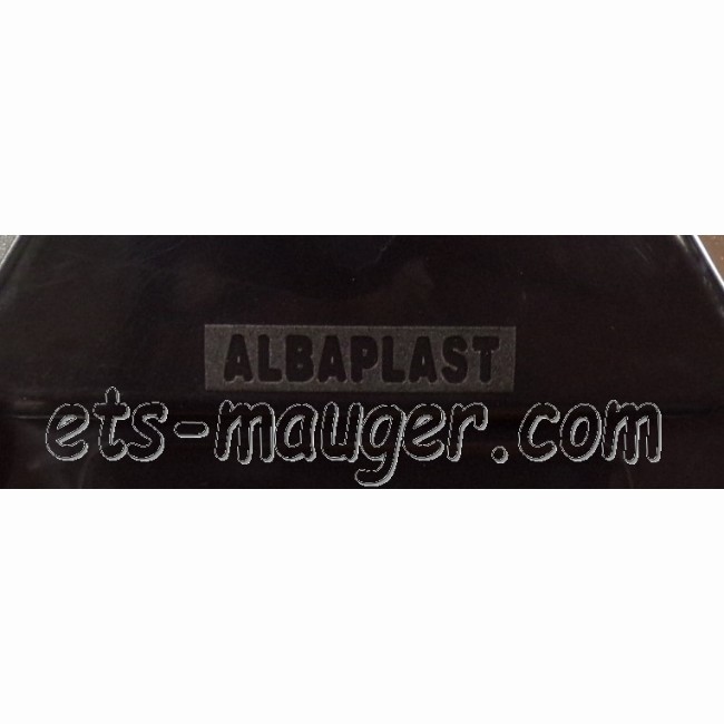 Réservoir plastique noir 3800 AU 5000 SANS LOGO