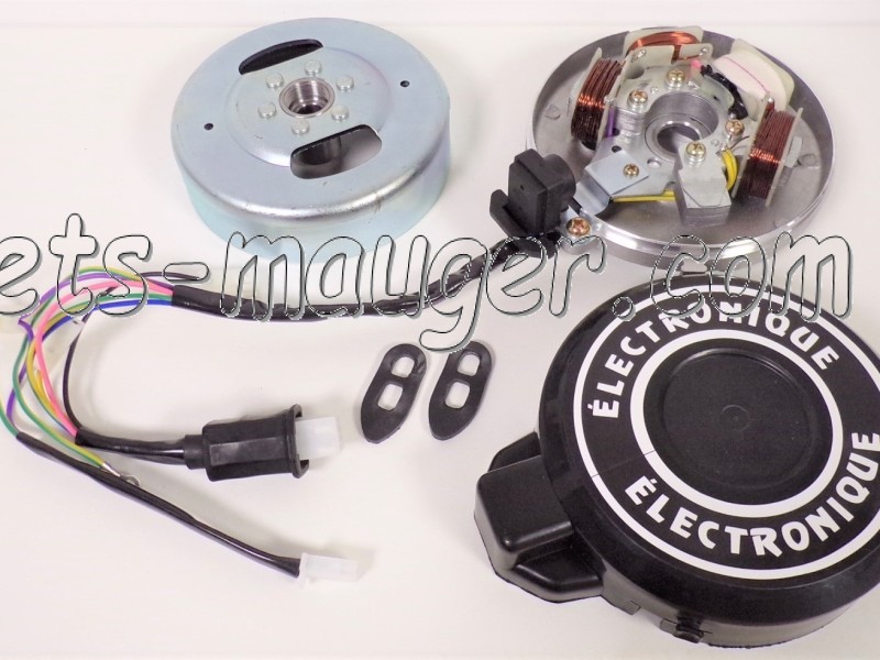Stator D'allumage Complet 6V électronique Pour Peugeot 103 (gros Cône) - Neuf