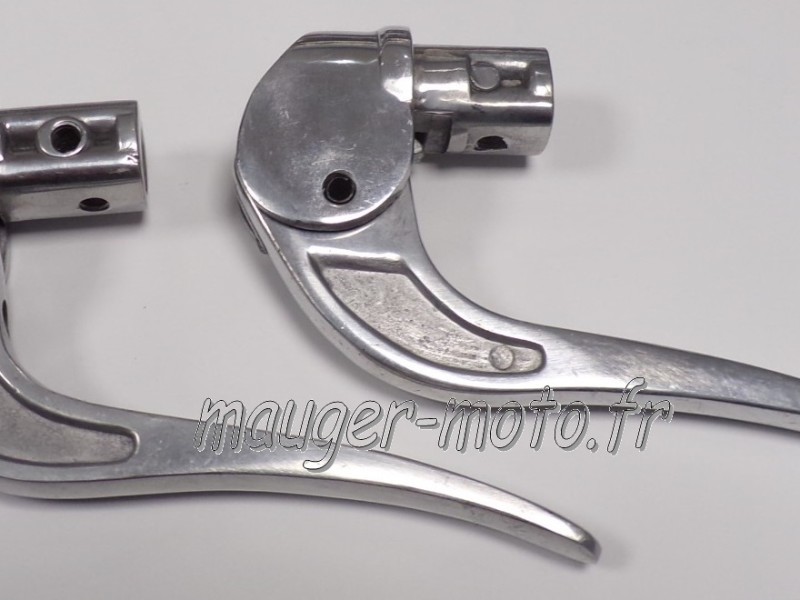 Leviers Frein VTT Old School Jeu De Leviers De Frein Dia-COMPE SS6 Old School MTB - Aluminium, Réglage De Reach, Finition Argentée Leviers Frein Argent 155g